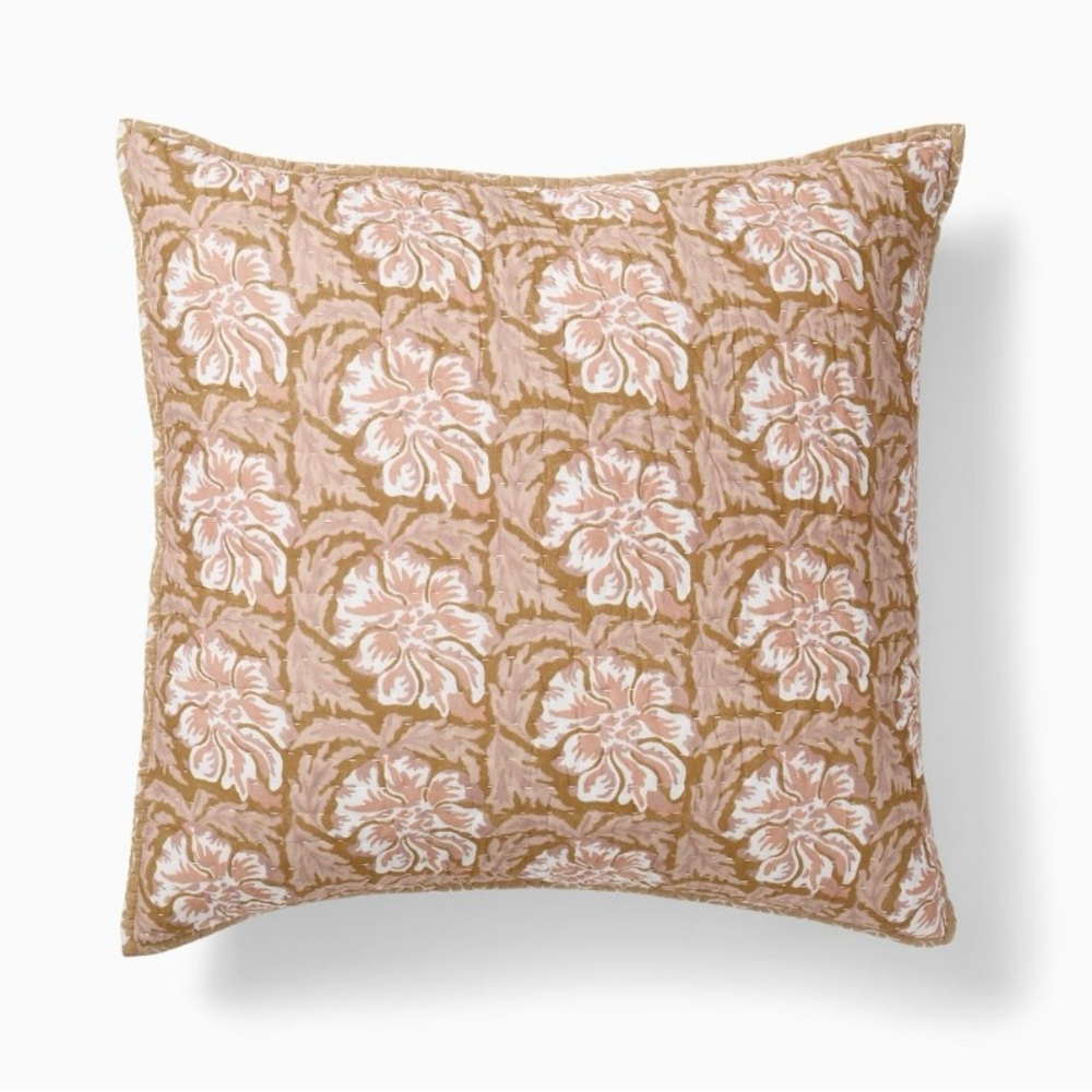 DONATED | WEST ELM | Lennon Euro Sham in Cumin
